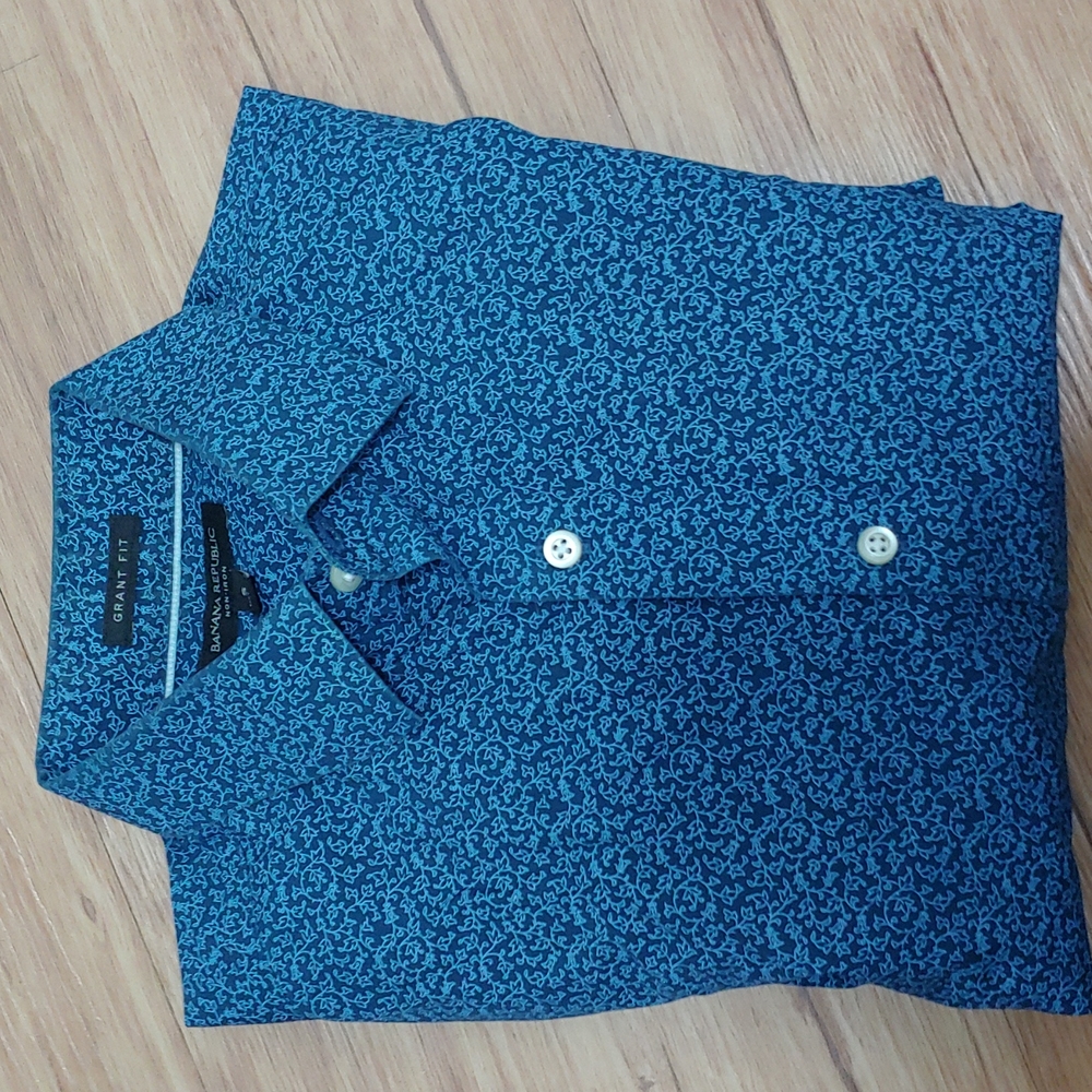Banana Republic Button Up Floral Print